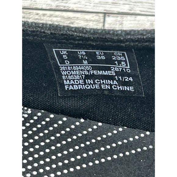 Clarks Cloudsteppers Womens Black Slip On Shoes Washable Comfort Size‎ 7.5M - Picture 5 of 10